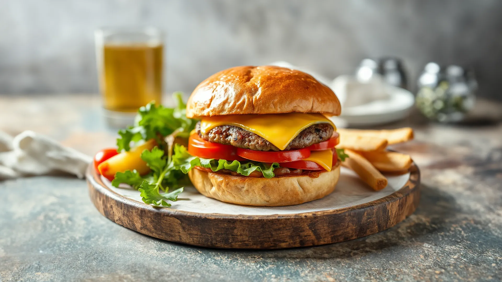 Der ultimative Cheeseburger