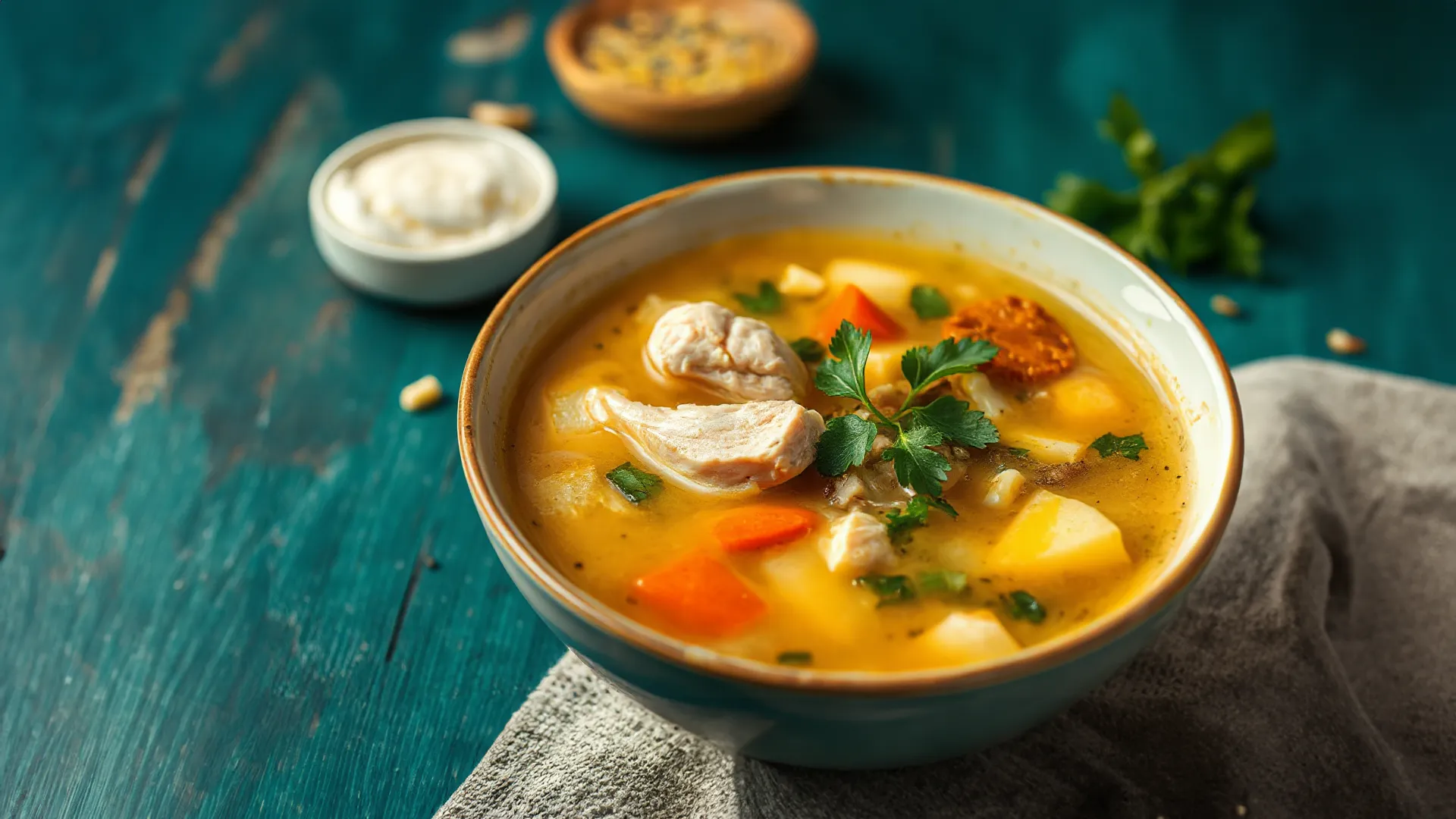 Omas klassische Hühnersuppe